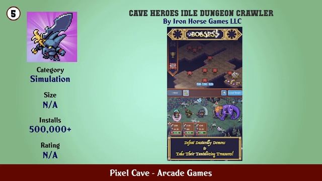 Top 10 Pixel Cave Android Games смотреть онлайн