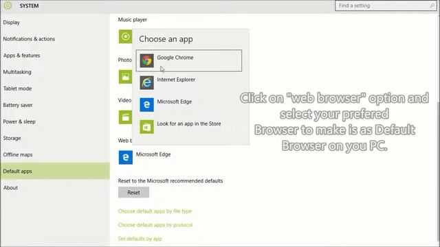 How to make Google Chrome as Default Browser in Windows 10 смотреть онлайн