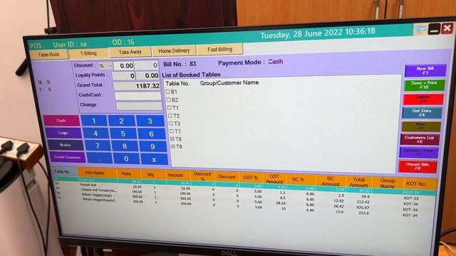 RESTAURANT BILLING WITH ANDROID APPLICATION RAINTECH POS BILLING SOFTWARE 8078311945 смотреть онлайн