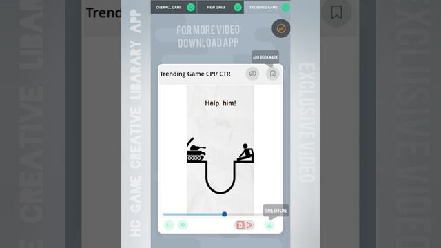 Hyper Casual (H.C) Game Creative Library App | PlayStore | Save 2 draw смотреть онлайн