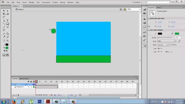 Cum sa faci o animatie simpla in adobe flash смотреть онлайн