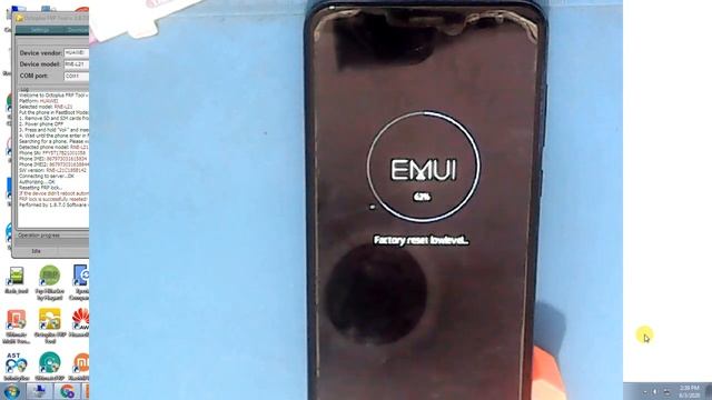 Huawei Mate 10 Lite (RNE-L21) FRP Remove | Fastboot Mode смотреть онлайн
