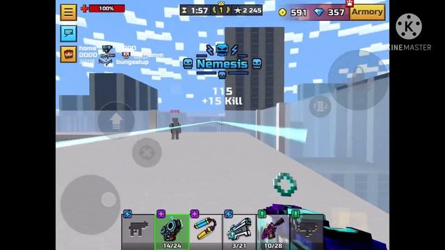 Pixel Gun 3D 90 bomb (no heavy/primary/melee kills) смотреть онлайн