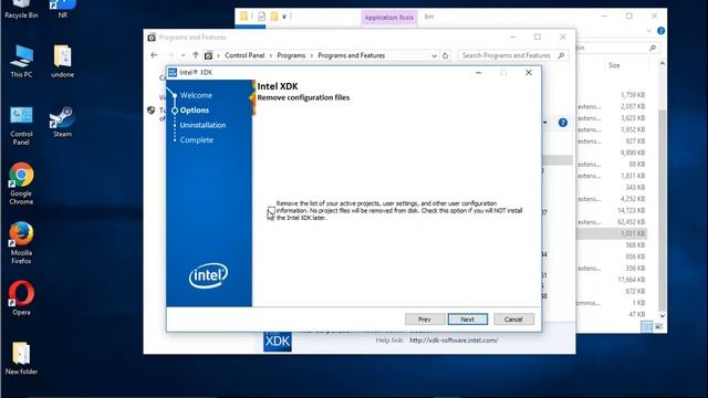 Uninstall Intel XDK 5 in Windows 10 смотреть онлайн