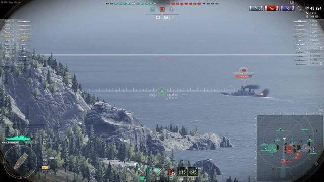 Unleashing Destruction: Battleship POMMERN's Gameplay World of Warships #wows #worldofwarships смотреть онлайн