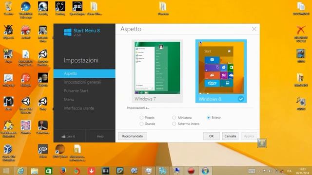 Aggiungere menu Start Windows 8 e 8.1 смотреть онлайн