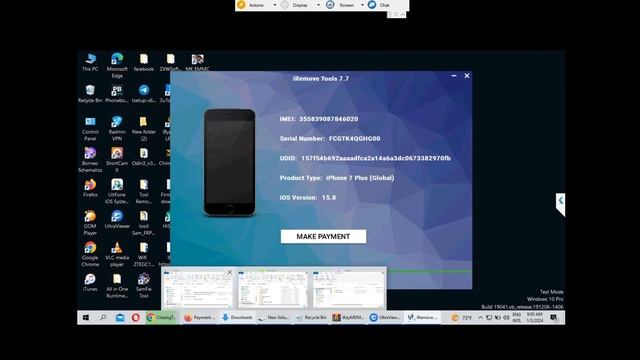 iRemove Tool (iPhone 7/7+) - iOS 15 Bypass With Signal смотреть онлайн