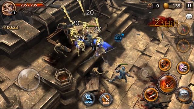 LOST KINGDOM android game first look gameplay español смотреть онлайн