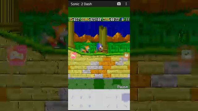 Playing Sonic 2 Dash using Omelet Arcade смотреть онлайн