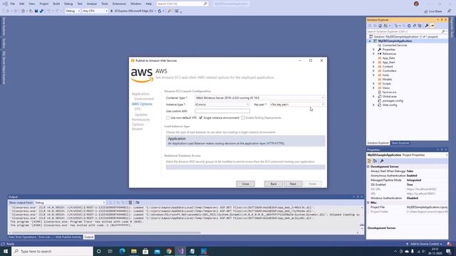 Deploy .Net MVC Application to AWS Elastic Beanstalk смотреть онлайн