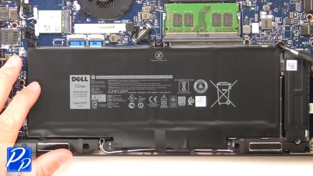 Dell Latitude 7280 (P28S001) LED Circuit Board How-To Video Tutorial смотреть онлайн