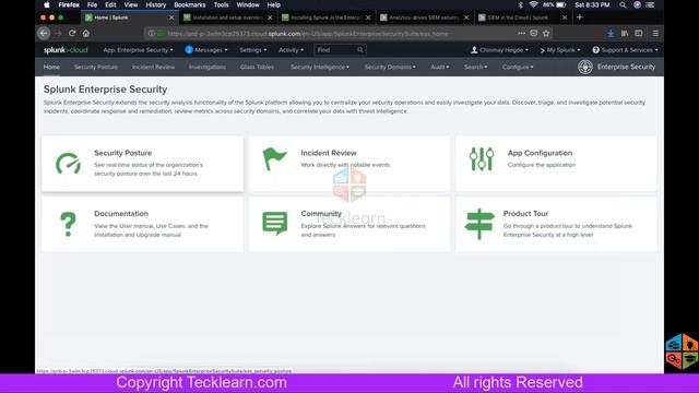 Splunk SIEM Security Training