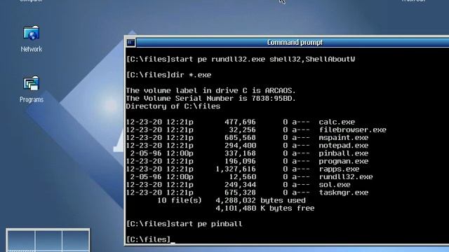 Running Windows 32-bit apps in ArcaOS 5.0 (OS/2) through Odin + WIN OS/2 смотреть онлайн