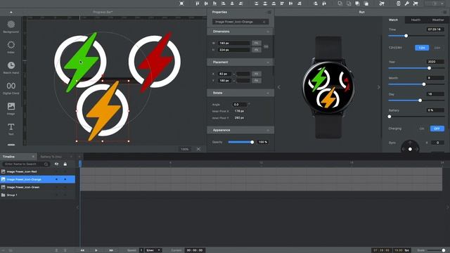 Building a Battery Progress Bar in Galaxy Watch Studio смотреть онлайн