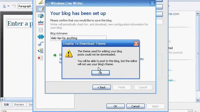 how to connect blogger using windows live writer смотреть онлайн