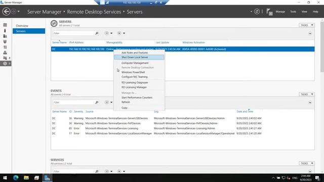 Install and Configure Remote Desktop Services RDS on Windows Server 2022 смотреть онлайн