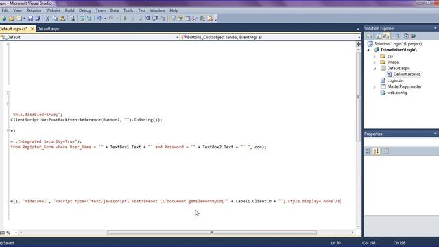 C# Label Hiding using script Part-04 смотреть онлайн
