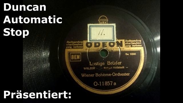 (1933) Lustige Brúder - Wiener Bohème Orchester смотреть онлайн