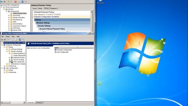 Server 2008 Lesson 17 - Changing Password Requirements in Group Policy смотреть онлайн