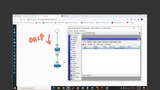 MTCNA : Module 2: DHCP , DHCP Client , DNS (Part 1) смотреть онлайн