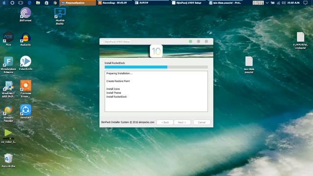 Any Pc/Laptop Skin theme pack Change For WinXp,Win7,Win8.1 And Win10 (IOS10) ESEY CHANGE. смотреть онлайн