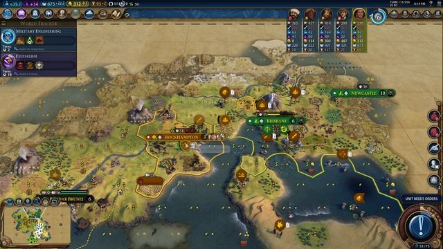 Omega Alden Plays Civilization 6 Gathering Storm - Inca II - Part 4 смотреть онлайн