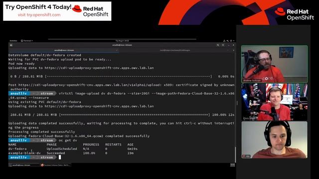 OpenShift Virtualization: OS and applications deep dive with Andrew Sullivan and Rhys Oxenham смотреть онлайн