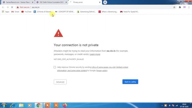 how to fix your connection is not private google chrome windows 7 || your connection is not private смотреть онлайн