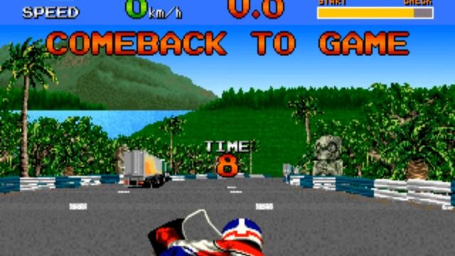 Racing Hero - arcade game for emulator MAME смотреть онлайн