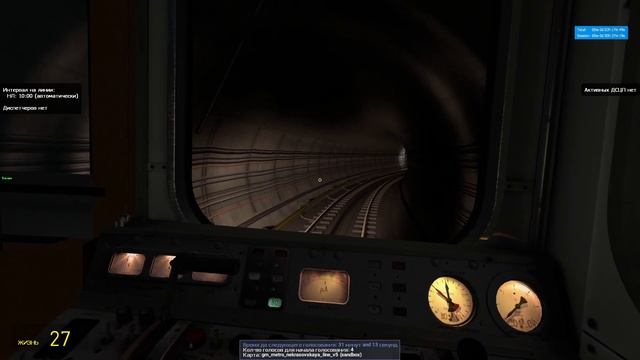Metrostroi Garry's mod ► ЕЖ3 81-710 (nekrasovskaya_line) смотреть онлайн