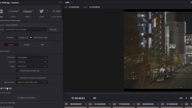 Export ProRes จาก Davinci Resolve บน Windows ด้วย Voukoder смотреть онлайн