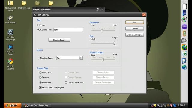 Windows XP:(Display Properties) смотреть онлайн
