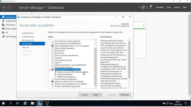 Windows Server 2019 - Administration / Routing & RAS смотреть онлайн