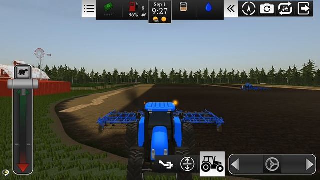 GRADEANDO LAVORA COM 2 TRATORES NH T6 NO MULTIPLAYER | FARMING USA 2 ANDROID | SAN TUB смотреть онлайн