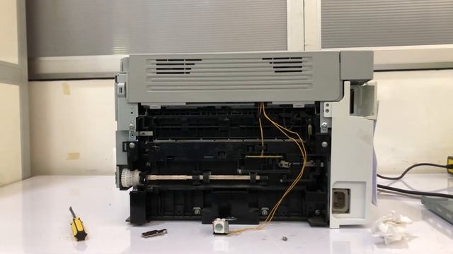 กระดาษติด ดึงกระดาษทีละหลายแผ่น HP P1566 & Paper Jam Multiple sheets feed at a time HP P1566 смотреть онлайн