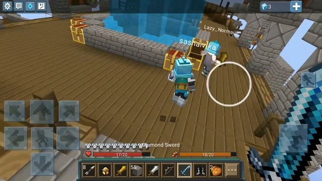 Blockman GO - Sky Wars Ep. 2 - Super Moments TOP in the Minecraft Mode смотреть онлайн