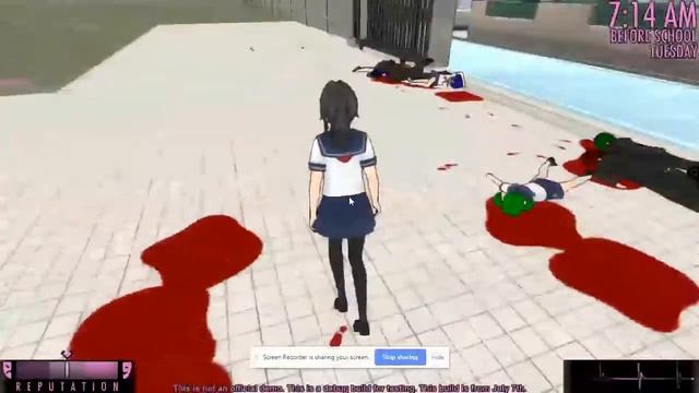 Yandere Simulator Old Build смотреть онлайн