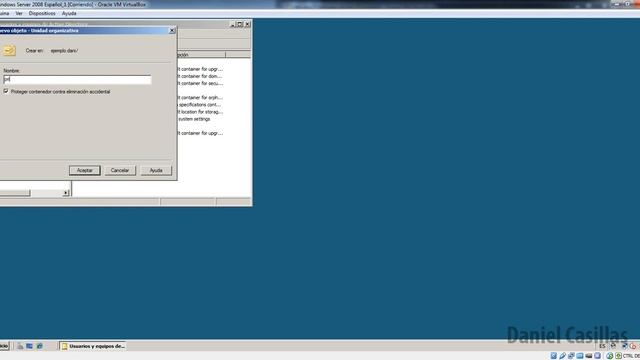 Crear, mover y eliminar Unidad Organizativa de Active Directory смотреть онлайн