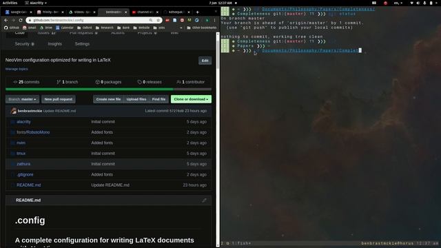Install Part 2: Using Alacritty, Tmux, and Fish to Run Neo Vim смотреть онлайн