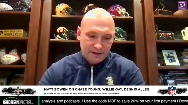 When would Saints get the most draft value at offensive tackle? смотреть онлайн