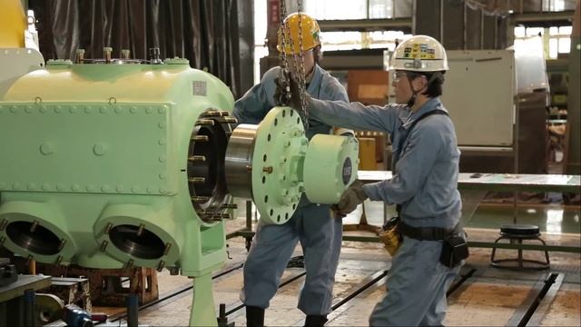 【IHI】IHI Reciprocating Compressor Disassembly No.1 смотреть онлайн