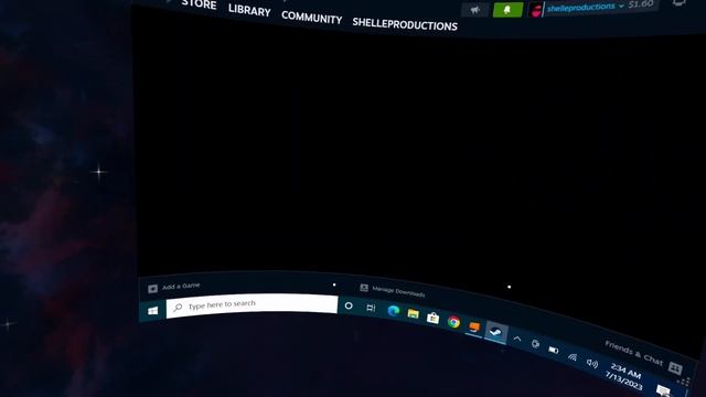 Experimenting with SteamVR on a Steam Deck running Windows 10 and Virtual Desktop with Quest 2 смотреть онлайн