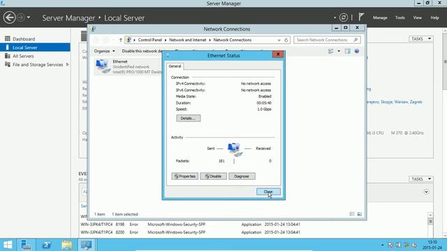Windows Server 2012R2 post installation steps смотреть онлайн