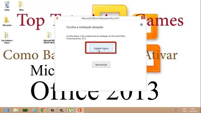 Como Baixar, Instalar e Ativar o Microsoft Office 2013 - 32 e 64bits + Pt-Br смотреть онлайн