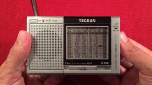 Tecsun R-912 AM FM Stereo Shortwave Portable Radio Review