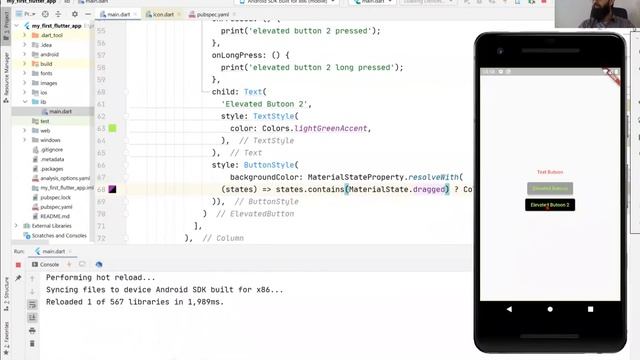 15. Flutter - Buttons смотреть онлайн