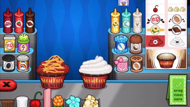 Papa's Cupcakeria HD Day 66 - (iOS/Android Gameplay) смотреть онлайн