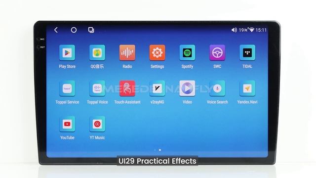 MEKEDE Navigation M6 PRO PLUS 3D-UI смотреть онлайн