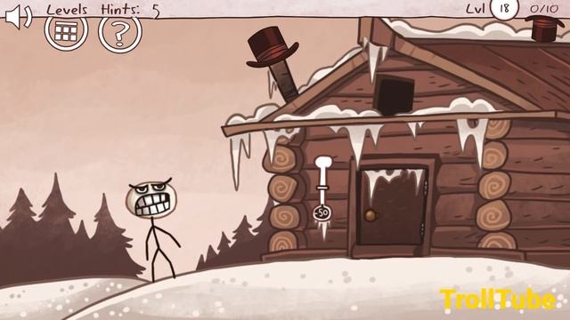 Troll Face Quest Classic Level 18 Walkthrough смотреть онлайн