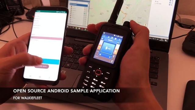 Open Source Android Sample Application for WalkieFleet смотреть онлайн